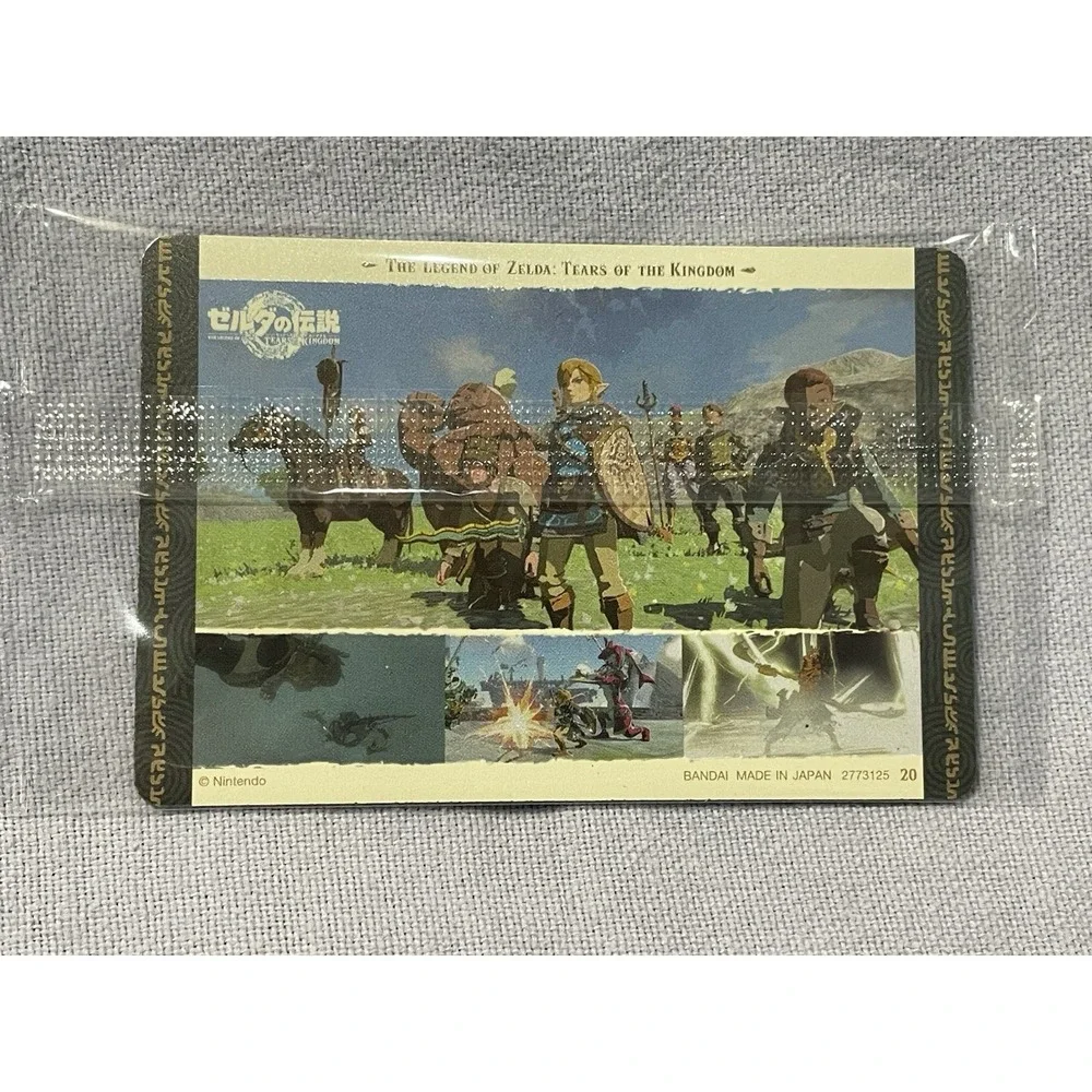 NEW Set of 7 The Leged of Zelda : Tears of The Kingdom Wafer Sealed Cards